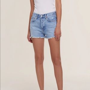 Agolde Parker cutoff shorts NWT 32